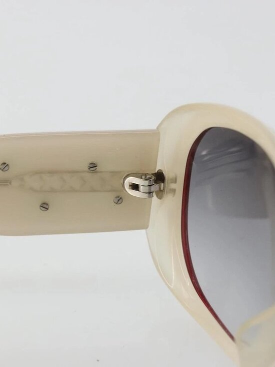 CHANEL Camelia Sunglasses plastic Red 5113 CC Auth YKZ1411A main image 9